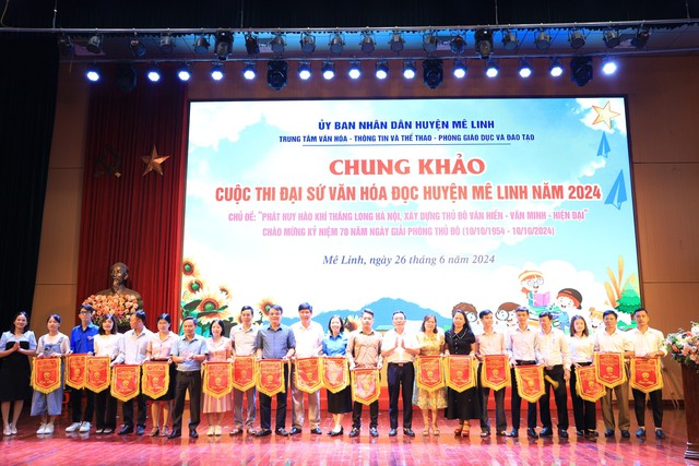 Cuộc thi Đại sứ Văn hóa đọc huyện Mê Linh: Thành công rực rỡ, khơi dậy đam mê đọc sách cho thế hệ trẻ