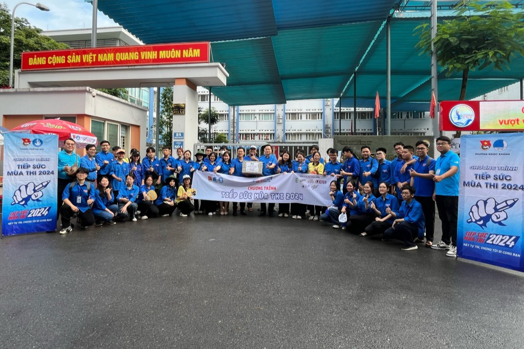 Thành đoàn Hà Nội triển khai chương trình “Tiếp sức mùa thi” đồng hành cùng thí sinh kỳ thi tốt nghiệp THPT 2024