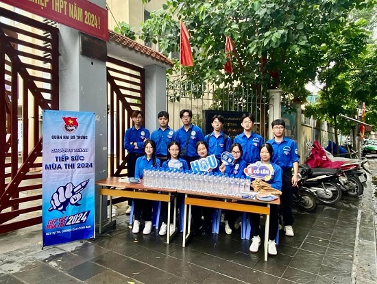 Đoàn TNCS Hồ Chí Minh quận Hai Bà Trưng: Đồng hành cùng sĩ tử Hà Nội