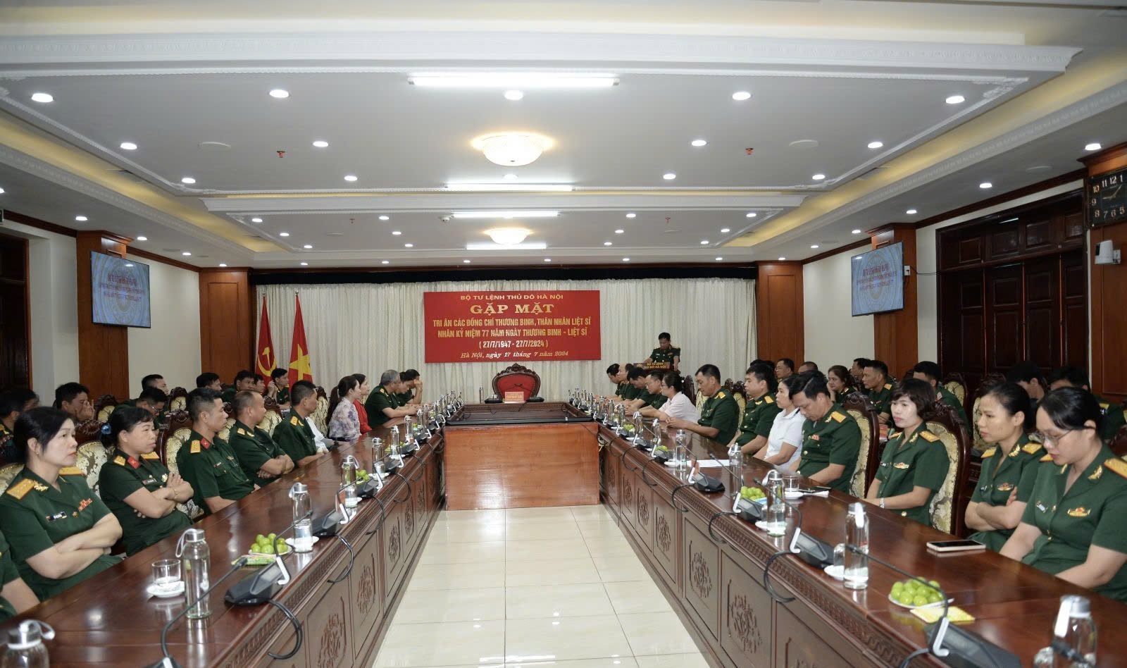 Lòng tri ân sâu sắc: Bộ Tư lệnh Thủ đô tổ chức gặp mặt thương binh, thân nhân liệt sĩ