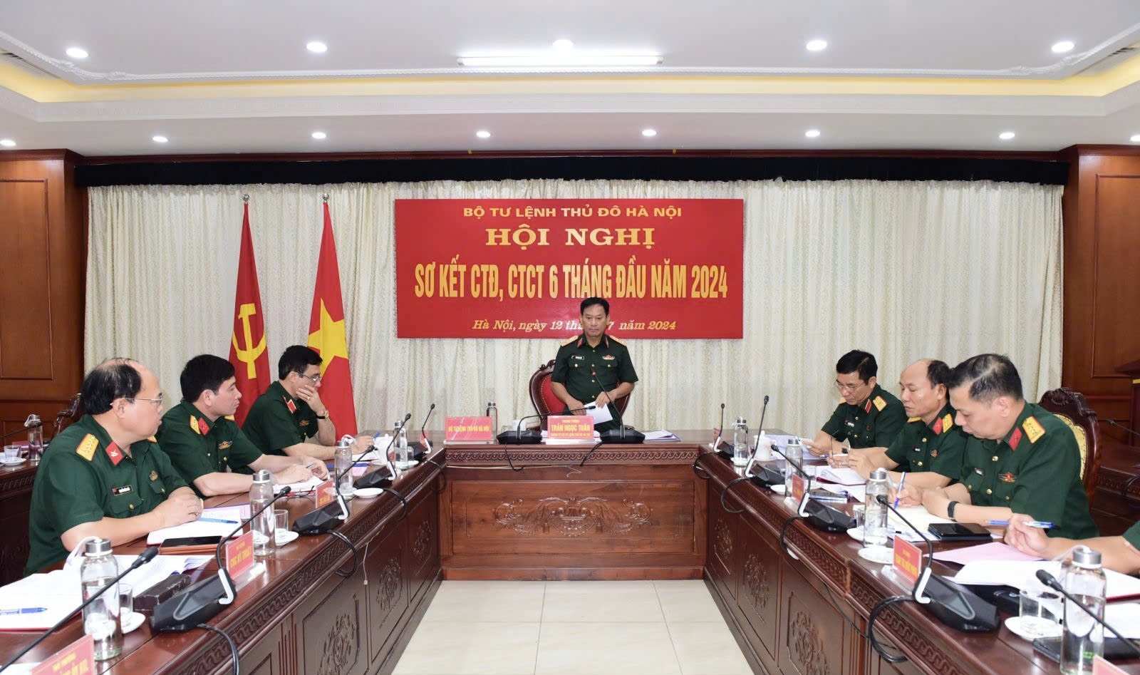Lực lượng vũ trang Thủ đô: Nâng cao chất lượng công tác Đảng, công tác chính trị