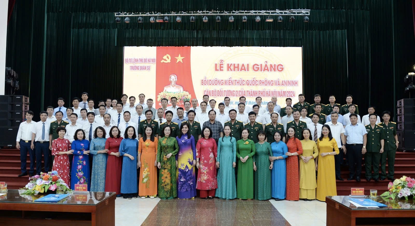 Khai giảng lớp bồi dưỡng kiến thức quốc phòng, an ninh cho hơn 70 học viên