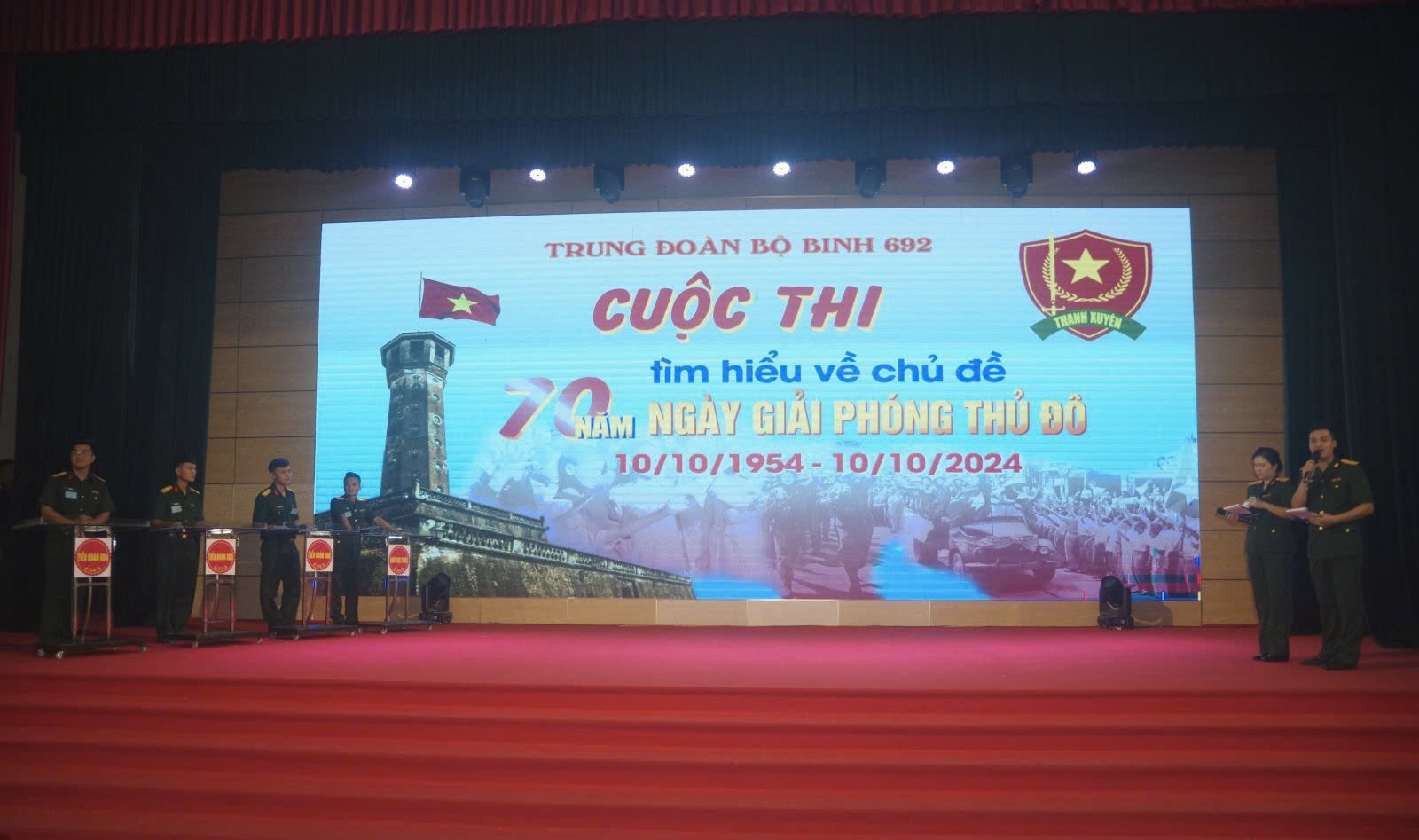Tuyên truyền hào hùng về 70 năm Ngày Giải phóng Thủ đô qua sân khấu hóa ấn tượng