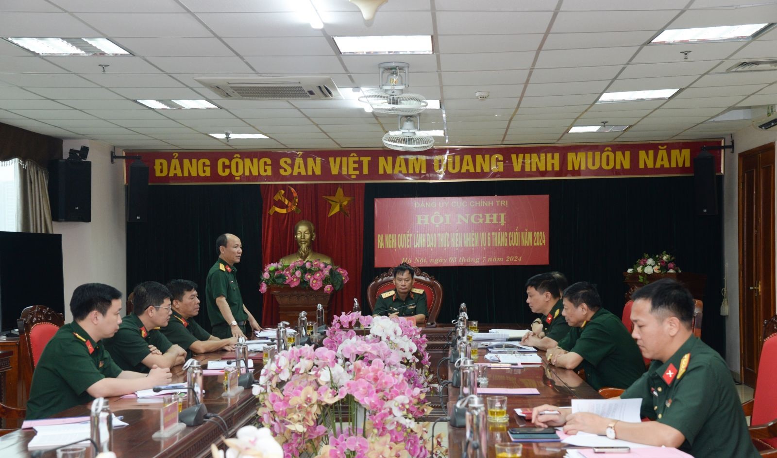 Đảng ủy Cục Chính trị nỗ lực xây dựng cơ quan vững mạnh toàn diện trong 6 tháng đầu năm 2024