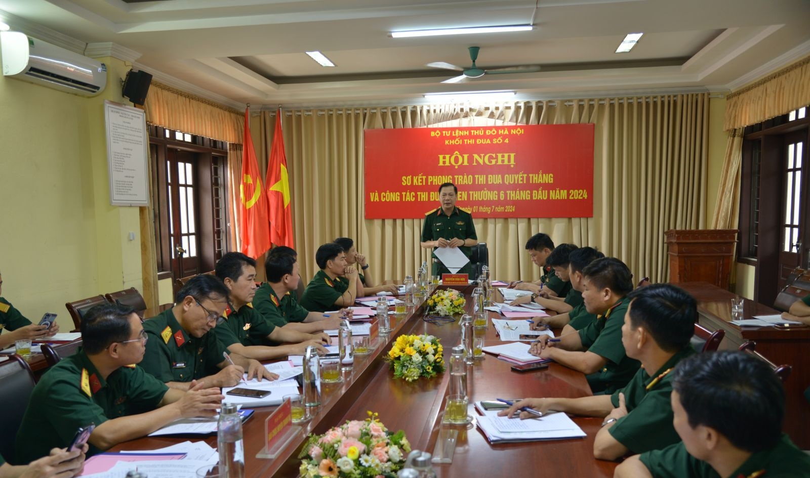 Khối thi đua số 4 Bộ Tư lệnh Thủ đô Hà Nội: Hoàn thành toàn diện nhiệm vụ thi đua khen thưởng 6 tháng đầu năm 2024