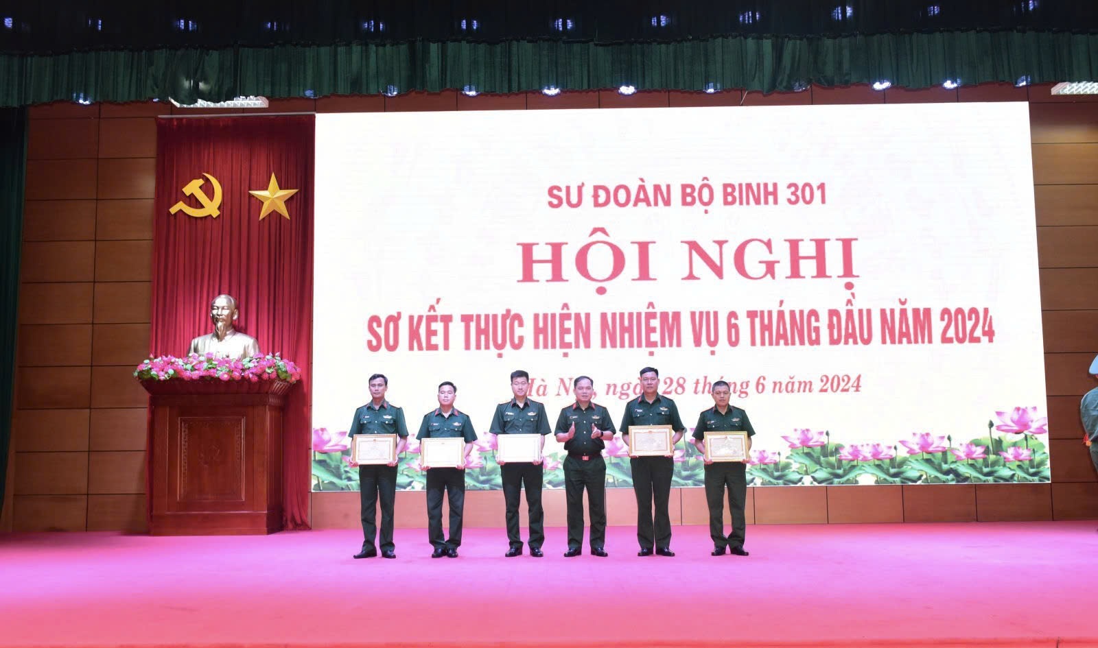Sư đoàn Bộ binh 301 hoàn thành toàn diện nhiệm vụ 6 tháng đầu năm 2024