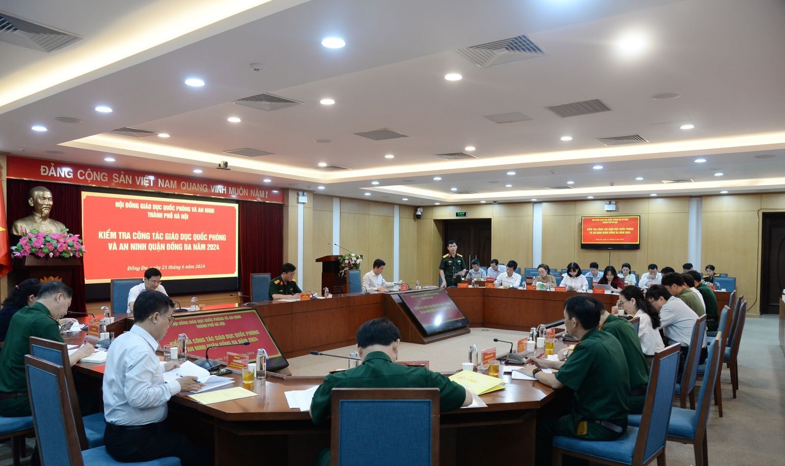 Quận Đống Đa nâng cao chất lượng giáo dục quốc phòng-an ninh trong năm 2023 và 6 tháng đầu năm 2024