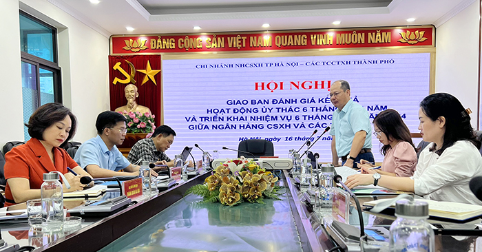 Thành phố Hà Nội: Tăng cường phối hợp thực hiện tín dụng chính sách, hỗ trợ phát triển kinh tế - xã hội