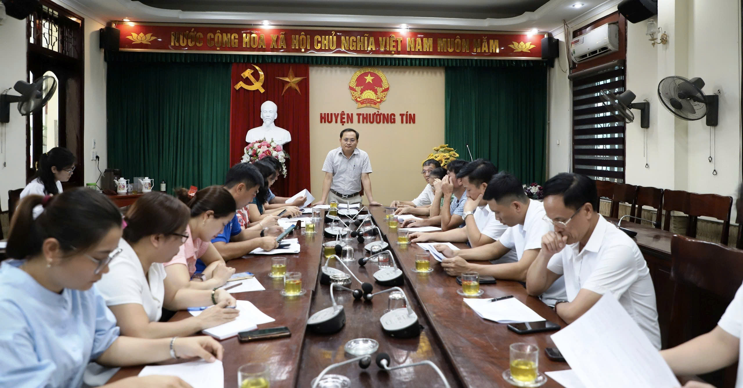 Huyện Thường Tín tích cực chuẩn bị tham gia Chương trình “Ngày hội Văn hóa vì Hòa bình” kỷ niệm 70 năm Ngày Giải phóng Thủ đô