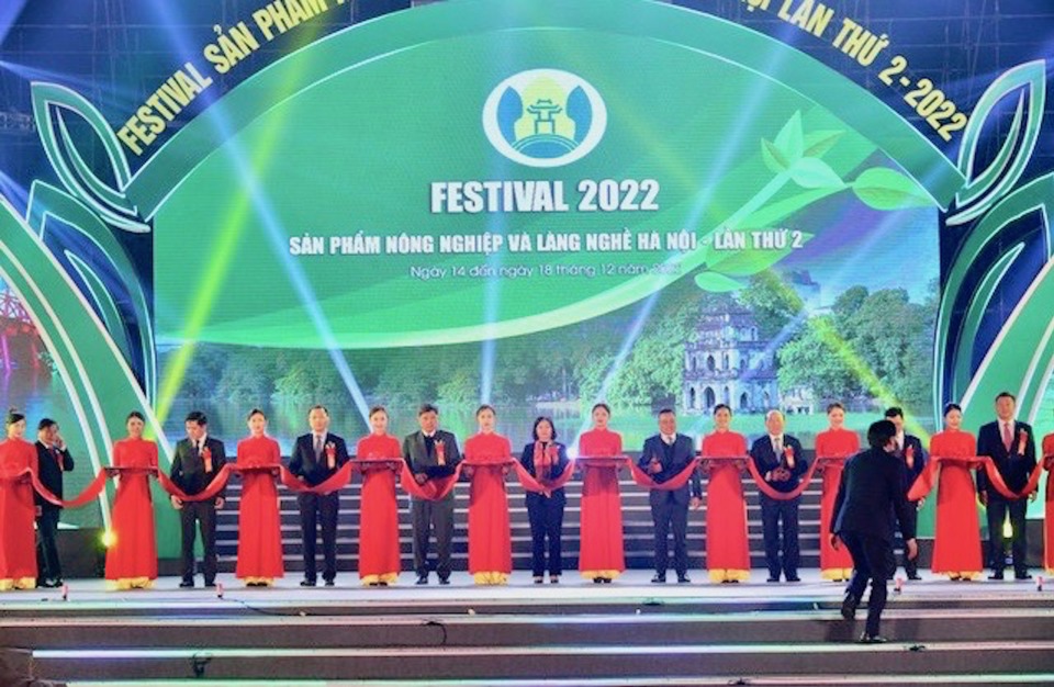Thành phố Hà Nội tổ chức Festival sản phẩm nông nghiệp và làng nghề lần thứ 3: Khẳng định vị thế nông sản Thủ đô