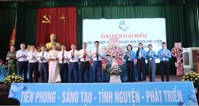 Đại hội Hội LHTN Việt Nam huyện Phú Xuyên lần thứ VI: Khẳng định vai trò xung kích của thanh niên trong giai đoạn mới