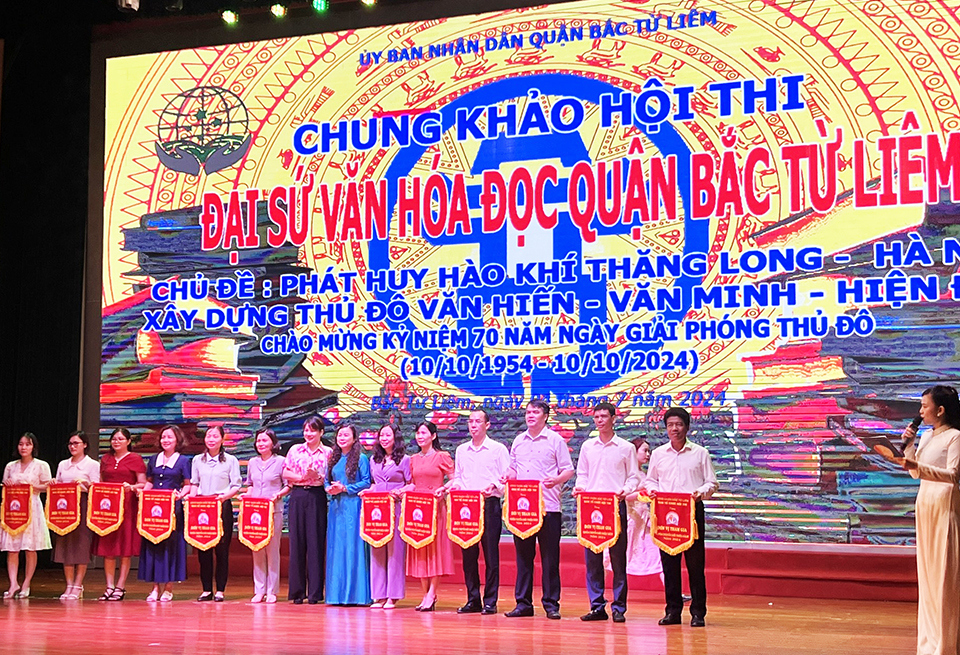 Quận Bắc Từ Liêm: Cuộc thi Đại sứ Văn hóa đọc khơi dậy đam mê đọc sách của thế hệ trẻ
