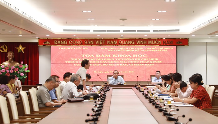 Thành phố Hà Nội: Đổi mới sáng tạo trong xây dựng Nhà nước pháp quyền theo tư tưởng Hồ Chí Minh