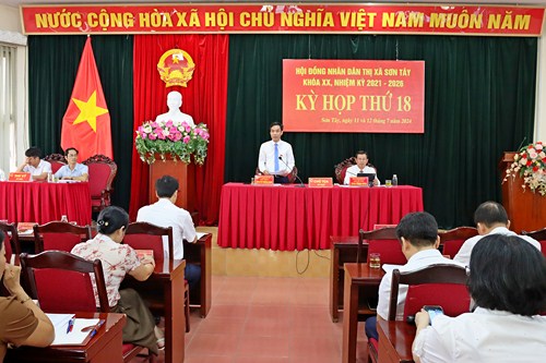 Đại biểu HĐND Sơn Tây chất vấn sôi nổi, lãnh đạo địa phương cam kết giải quyết