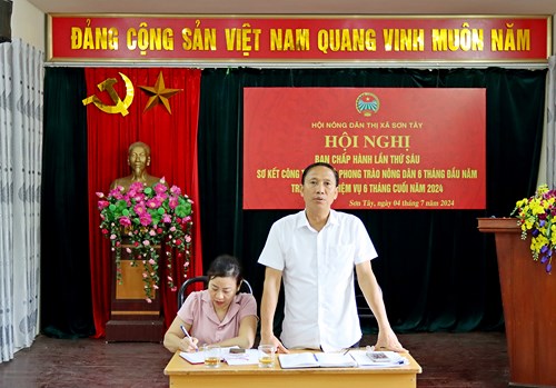 Thị xã Sơn Tây: Hội Nông dân tích cực hỗ trợ nông dân phát triển kinh tế và nâng cao chất lượng cuộc sống