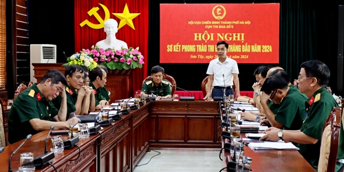 Cụm thi đua số 5 Hội Cựu chiến binh thành phố: Kết quả nổi bật trong 6 tháng đầu năm