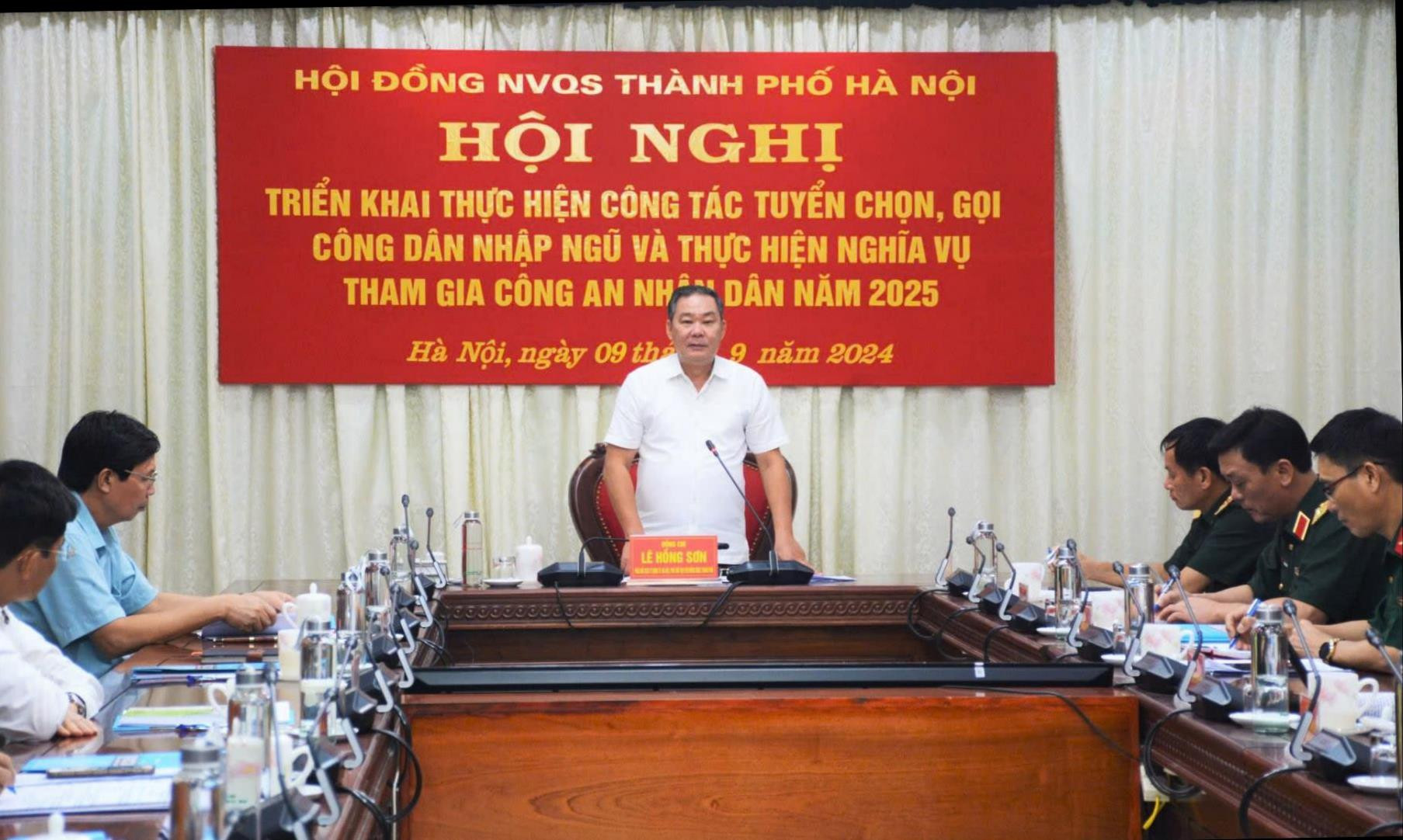 Thành phố Hà Nội dự kiến có 3.800 công dân lên đường nhập ngũ vào năm 2025