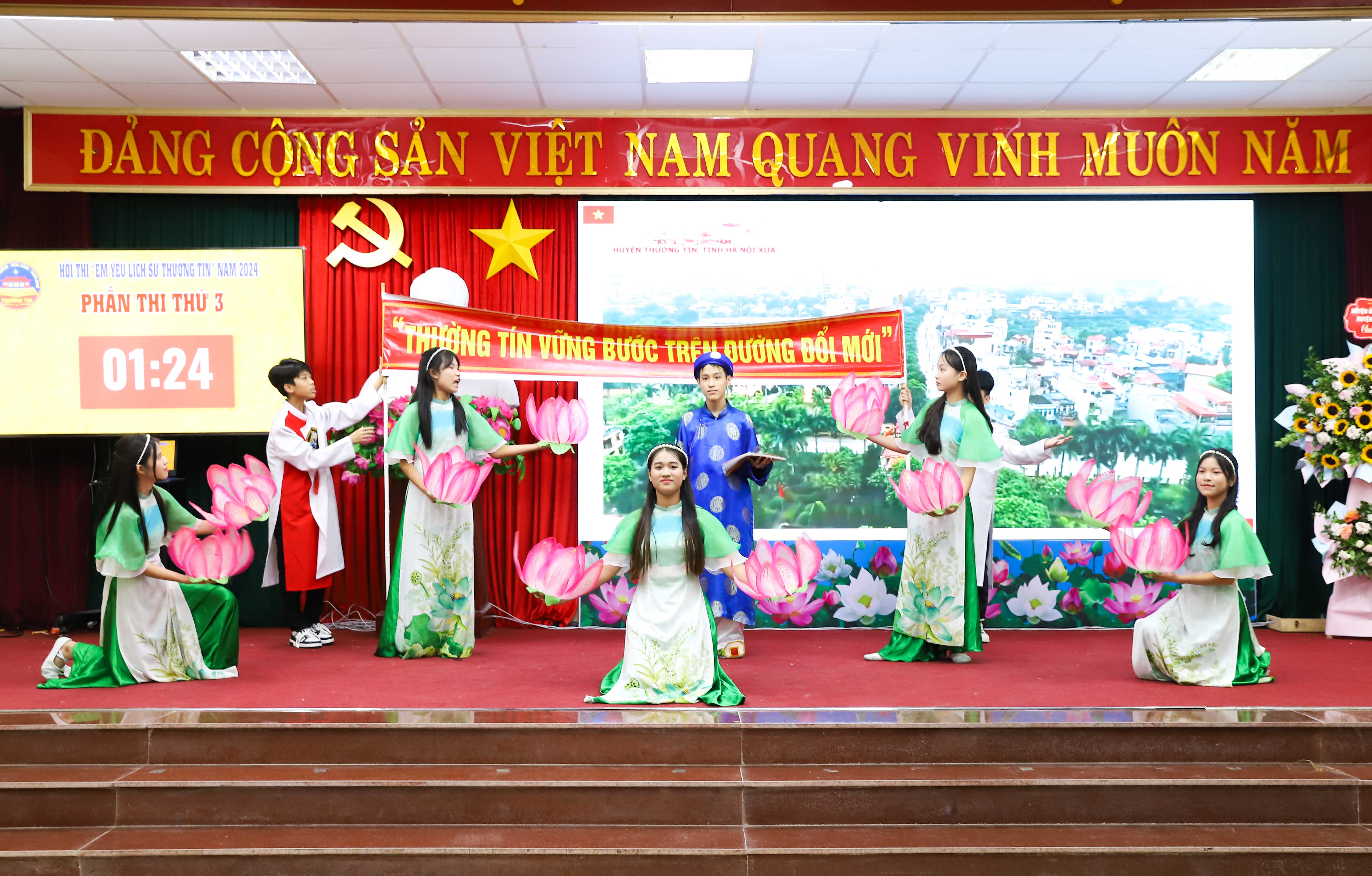 Hội thi “Em yêu lịch sử Thường Tín” cụm thi số 3: Sôi nổi và ý nghĩa