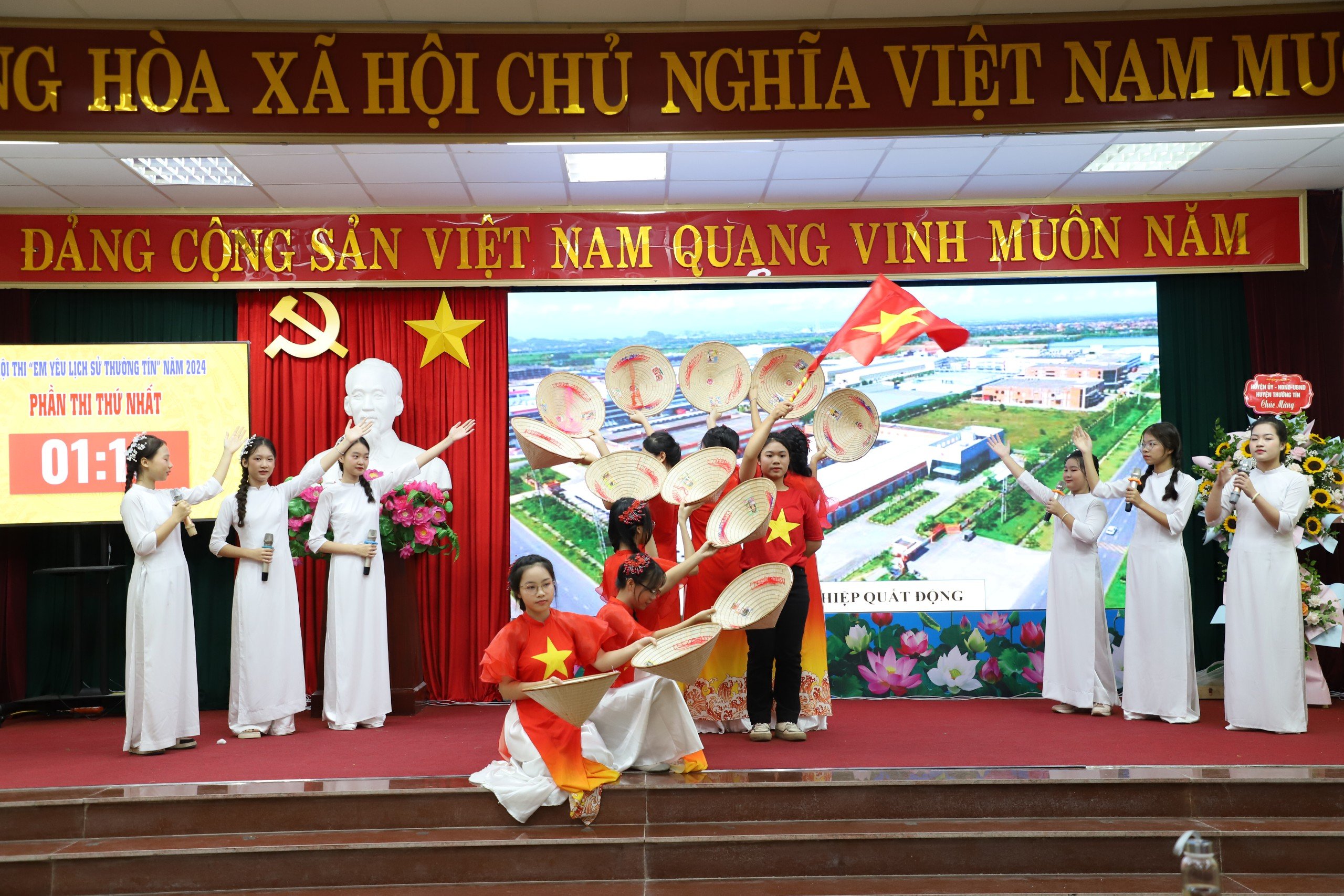 Sơ khảo Hội thi “Em yêu lịch sử Thường Tín” cụm 1: Lan tỏa tinh thần yêu quê hương, đất nước