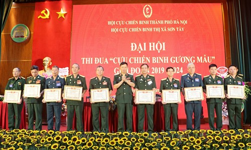 Phong trào thi đua "Cựu chiến binh gương mẫu" góp phần phát triển toàn diện trong Hội Cựu chiến binh thị xã Sơn Tây