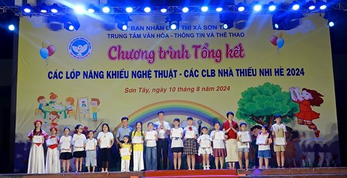 Rộn ràng mùa hè 2024: Bùng nổ tài năng cùng các lớp năng khiếu nghệ thuật - Câu lạc bộ Nhà thiếu nhi