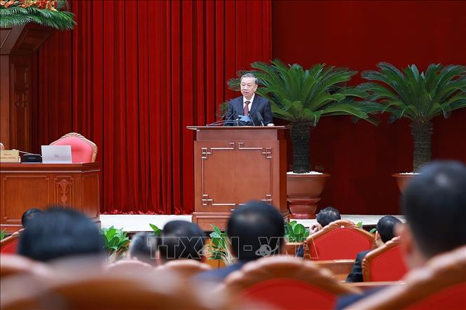 Ngày làm việc thứ ba và phiên bế mạc của Hội nghị lần thứ 10 Ban Chấp hành Trung ương Đảng khóa XIII