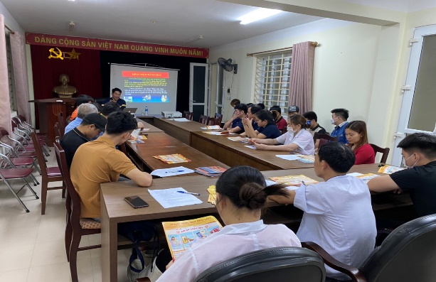 Công an huyện Thạch Thất tổ chức tuyên truyền kỹ năng PCCC cho Công ty CP Mitech Việt Nam