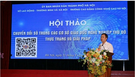 Đẩy mạnh chuyển đổi số trong các cơ sở giáo dục nghề nghiệp Thủ đô