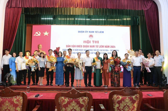 Quận Nam Từ Liêm tổ chức thành công Hội thi "Dân vận khéo" năm 2024