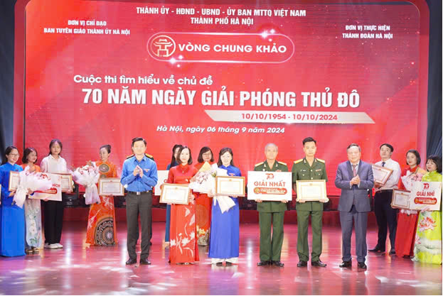 Hơn 1,3 triệu lượt thí sinh tham gia Cuộc thi tìm hiểu 70 năm Ngày Giải phóng Thủ đô
