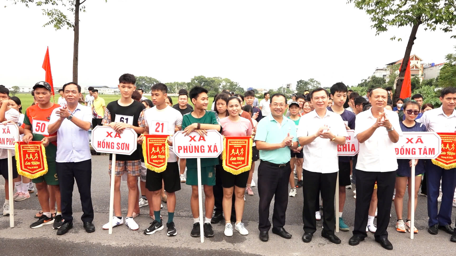 Giải chạy Báo Hànộimới huyện Mỹ Đức năm 2024: Lan tỏa tinh thần thể thao quần chúng