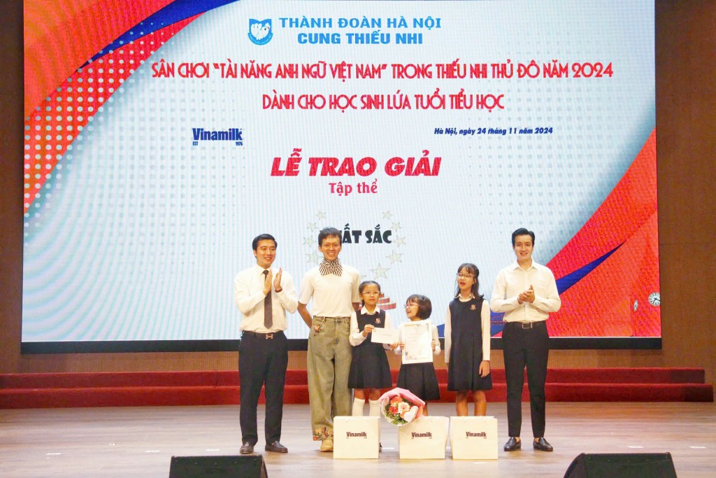 Sân chơi "Tài năng Anh ngữ Việt Nam": Nơi thắp sáng đam mê và kỹ năng ngoại ngữ của thiếu nhi Thủ đô