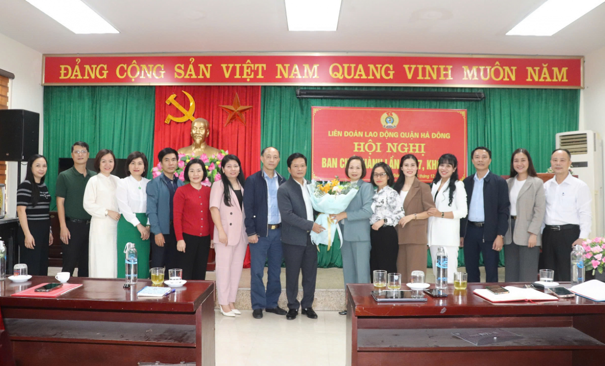 Liên đoàn Lao động quận Hà Đông kiện toàn nhân sự và định hướng hoạt động năm 2025