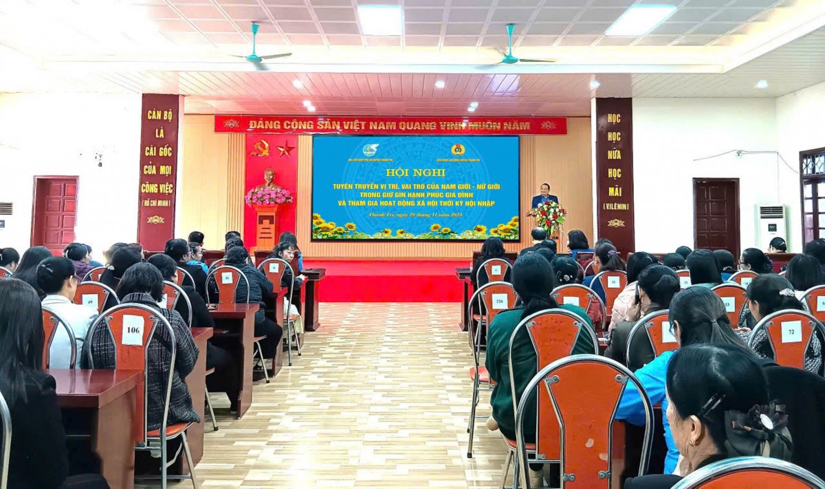Liên đoàn Lao động và Hội Liên hiệp phụ nữ huyện Thanh Trì: Đồng hành thúc đẩy phong trào thi đua, nâng tầm vai trò của phụ nữ