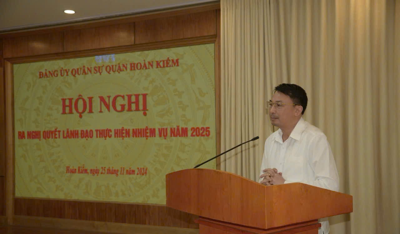 Đảng ủy Quân sự quận Hoàn Kiếm: Quyết tâm đổi mới, nâng cao hiệu quả lãnh đạo nhiệm vụ quân sự, quốc phòng