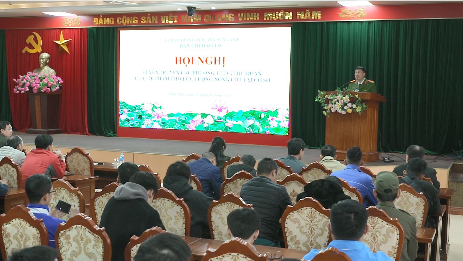 Huyện Đông Anh tăng cường tuyên truyền phòng, chống tội phạm, đảm bảo an toàn trước thềm năm mới Ất Tỵ năm 2025