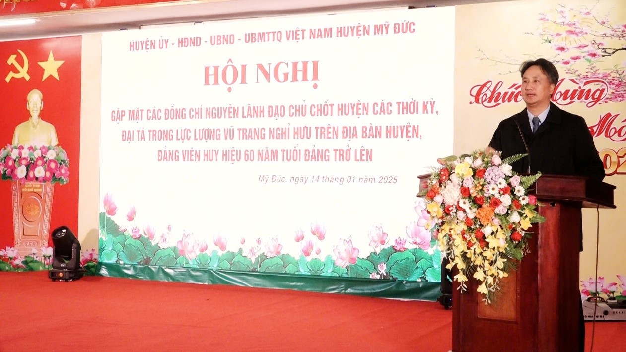 Huyện Mỹ Đức vượt thách thức, đón nhận thành tựu: Định hướng phát triển toàn diện năm 2025