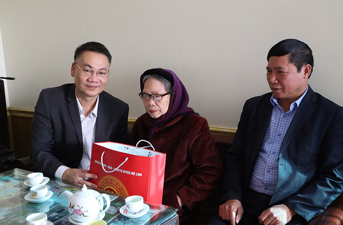 Huyện Mê Linh chăm lo gia đình chính sách, người có công: Lan toả yêu thương, đong đầy xuân ấm áp