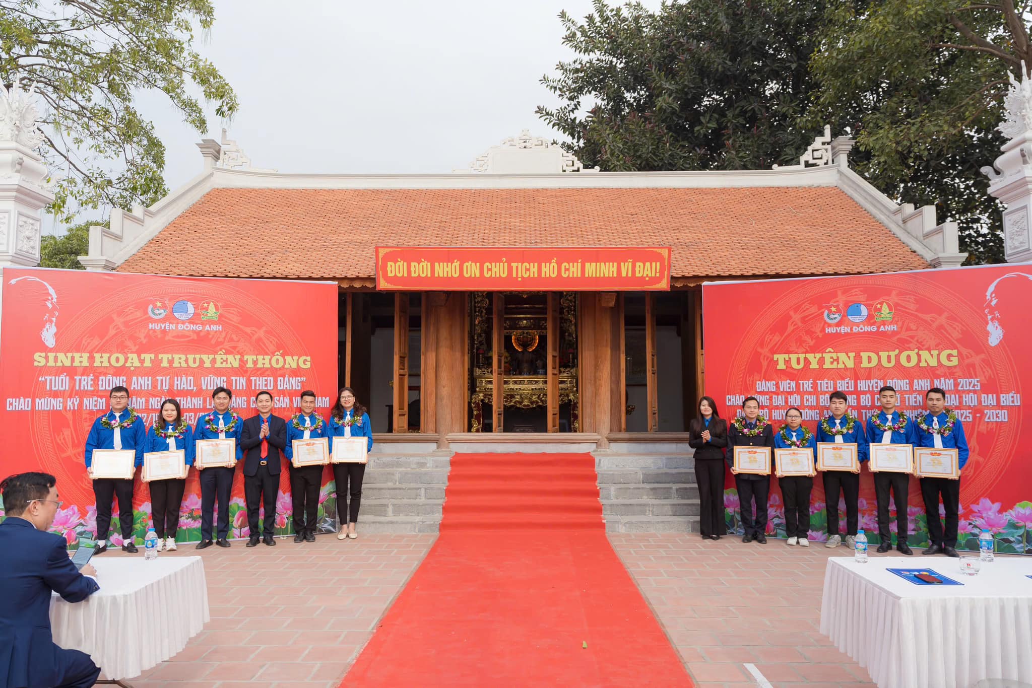 Tuổi trẻ Đông Anh tự hào, vững tin theo Đảng