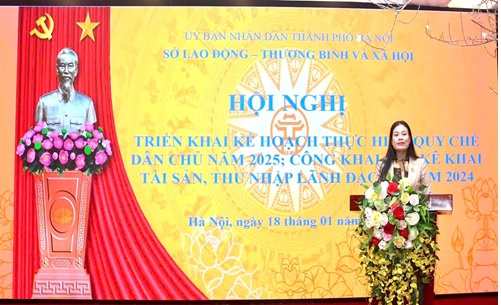 Sở Lao động - Thương binh và Xã hội Hà Nội tập trung đảm bảo Tết an toàn, triển khai hiệu quả Quy chế dân chủ năm 2025