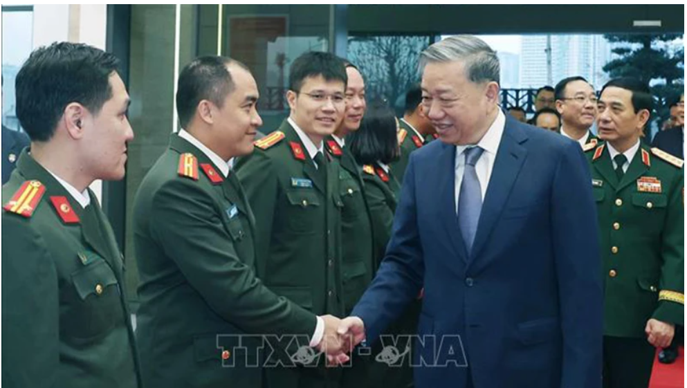 Tổng Bí thư Tô Lâm thăm, kiểm tra và chúc Tết các đơn vị Công an và Quân đội
