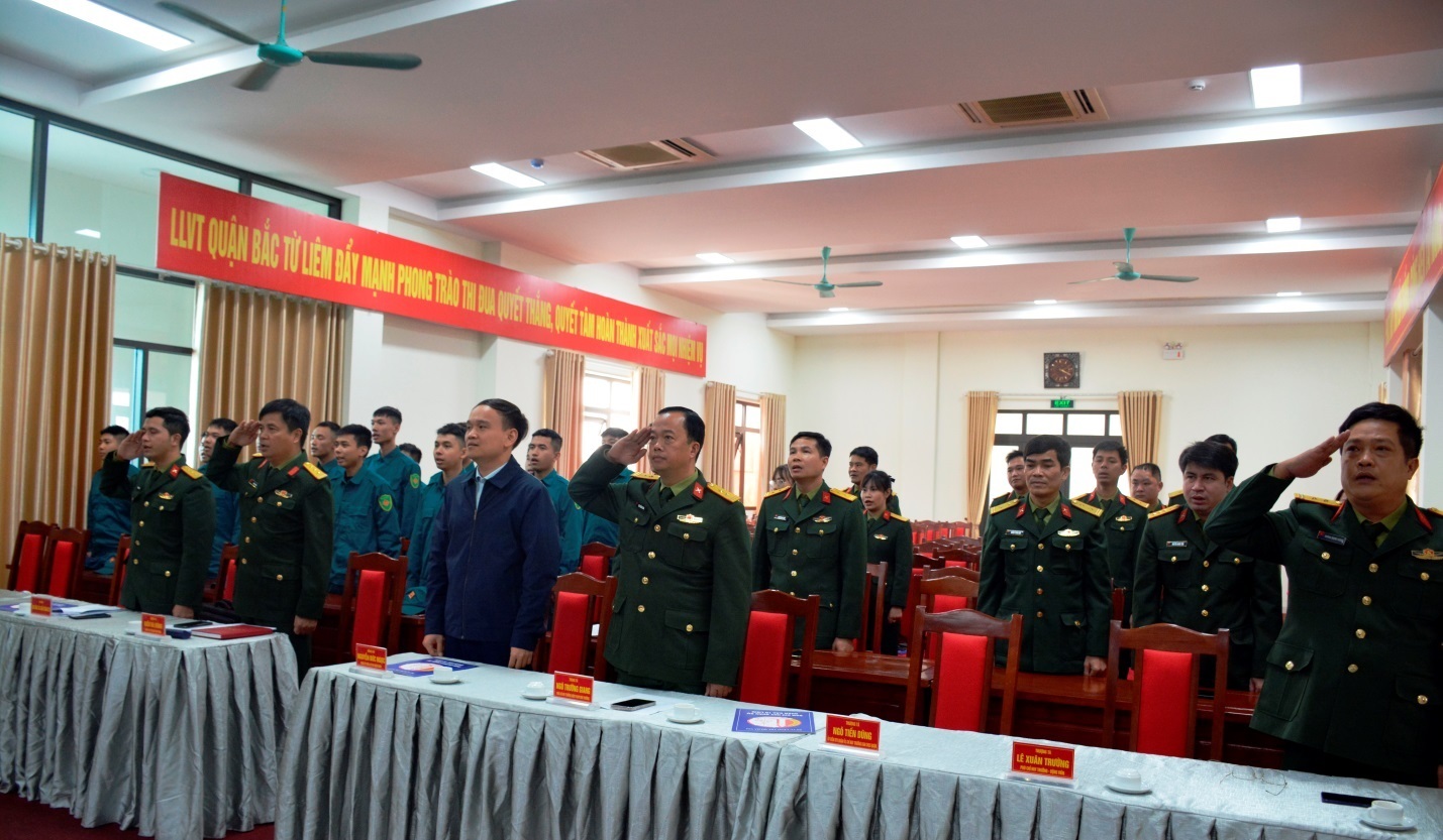 Chi đoàn cơ sở Dân quân thường trực quận Bắc Từ Liêm: Ngọn cờ tiên phong của tuổi trẻ vì sự nghiệp quốc phòng