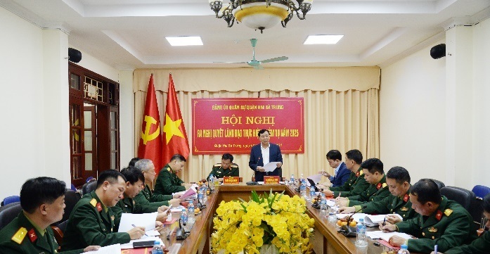 Đảng uỷ Quân sự quận Hai Bà Trưng: Khẳng định vai trò lãnh đạo trong công tác quân sự, quốc phòng năm 2024