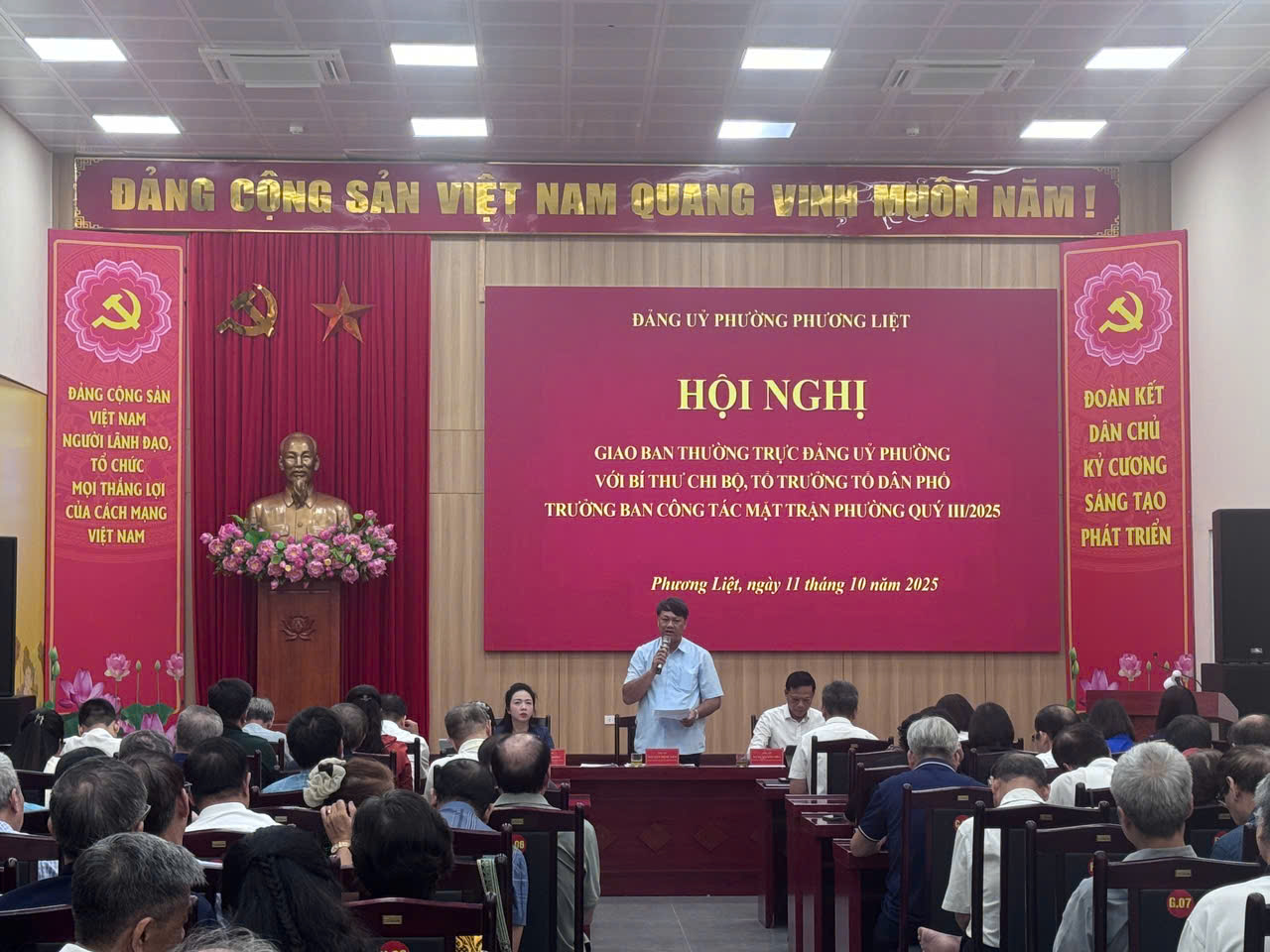 Phường Phương Liệt tăng cường phối hợp hệ thống chính trị cơ sở, phát huy vai trò tổ dân phố trong giai đoạn mới