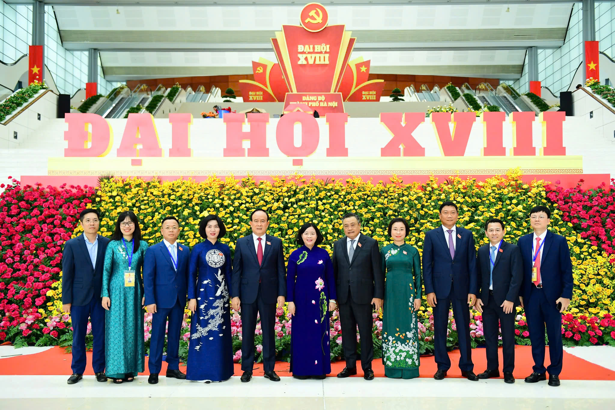 ẢNH PHIÊN TRÙ BỊ ĐẠI HỘI ĐẠI BIỂU ĐẢNG BỘ THÀNH PHỐ HÀ NỘI LẦN THỨ XVIII, NHIỆM KỲ 2025-2030