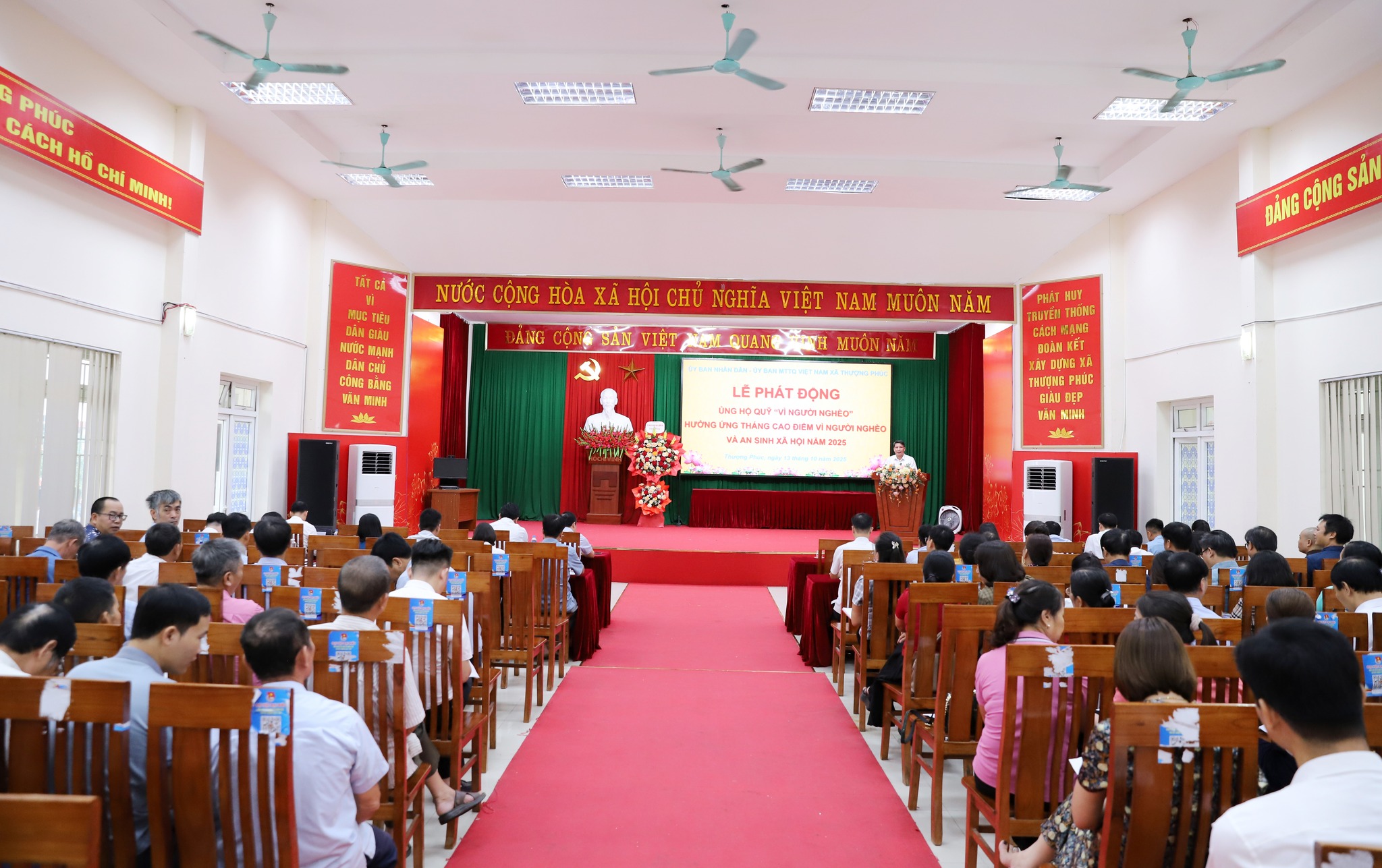 Xã Thượng Phúc phát động Tháng cao điểm “Vì người nghèo” năm 2025
