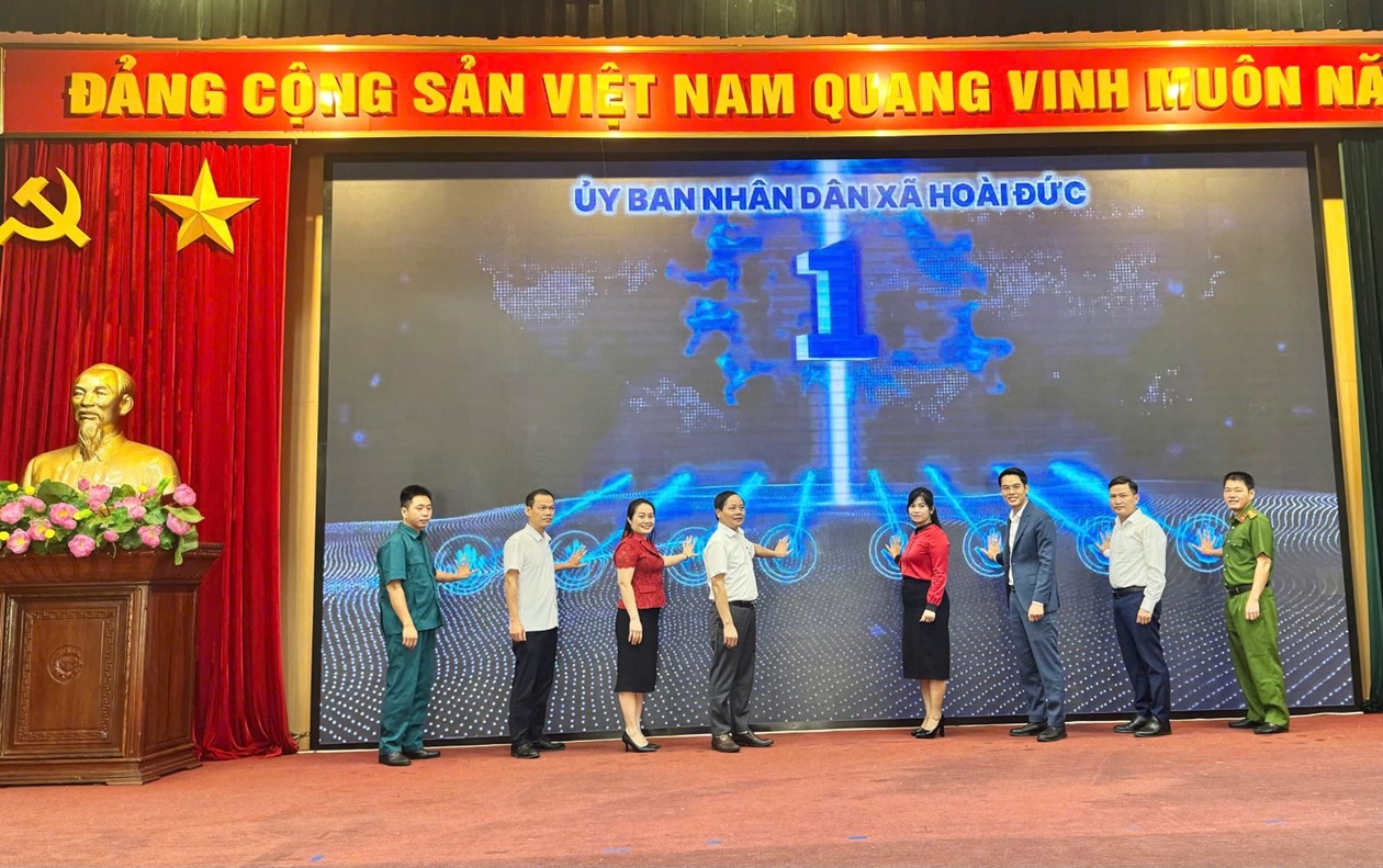 UBND xã Hoài Đức phát động phong trào “Toàn dân học tập số”