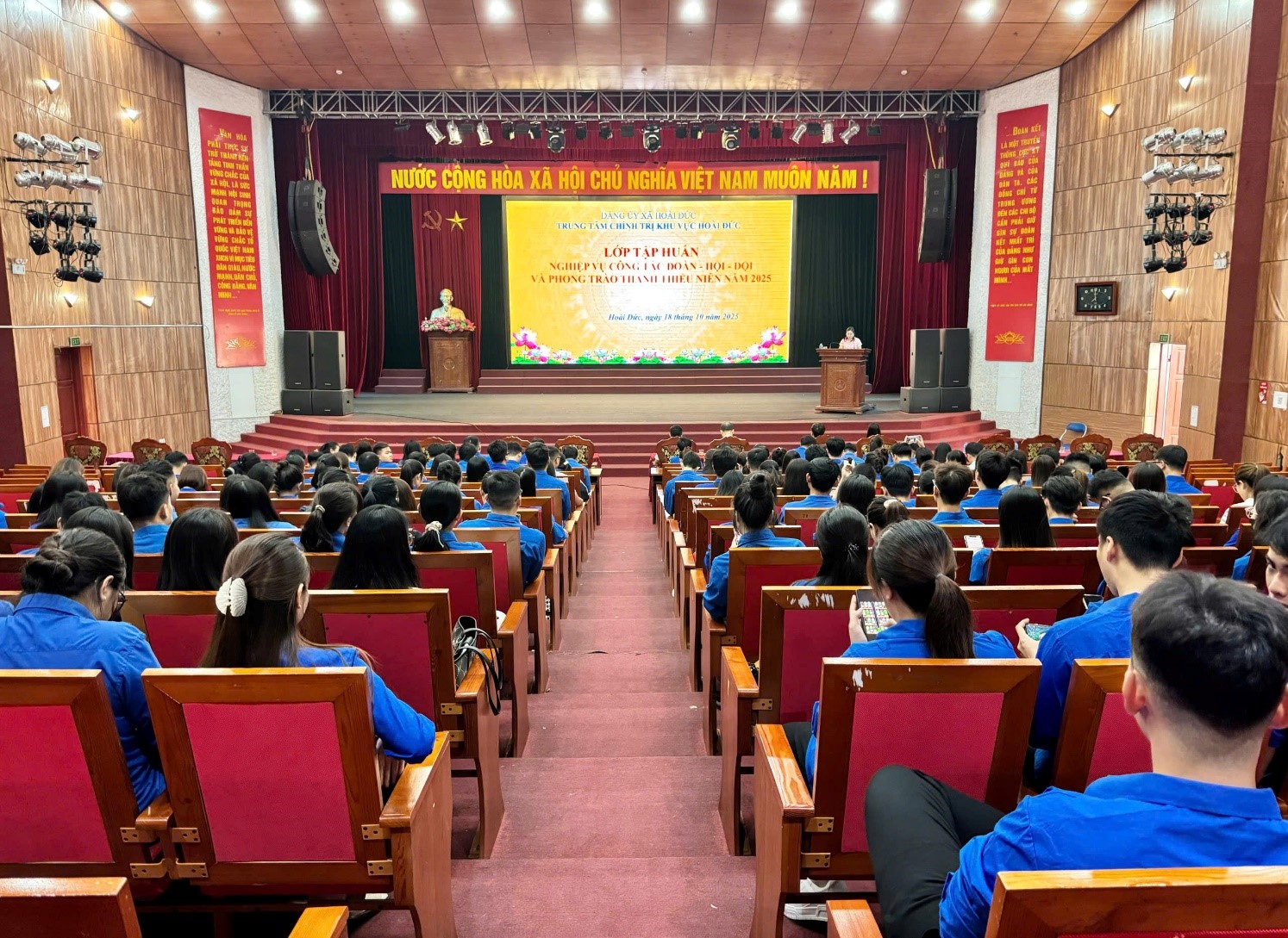 Tập huấn nghiệp vụ công tác Đoàn - Hội - Đội năm 2025: Nâng cao năng lực chuyên môn cho cán bộ đoàn cơ sở