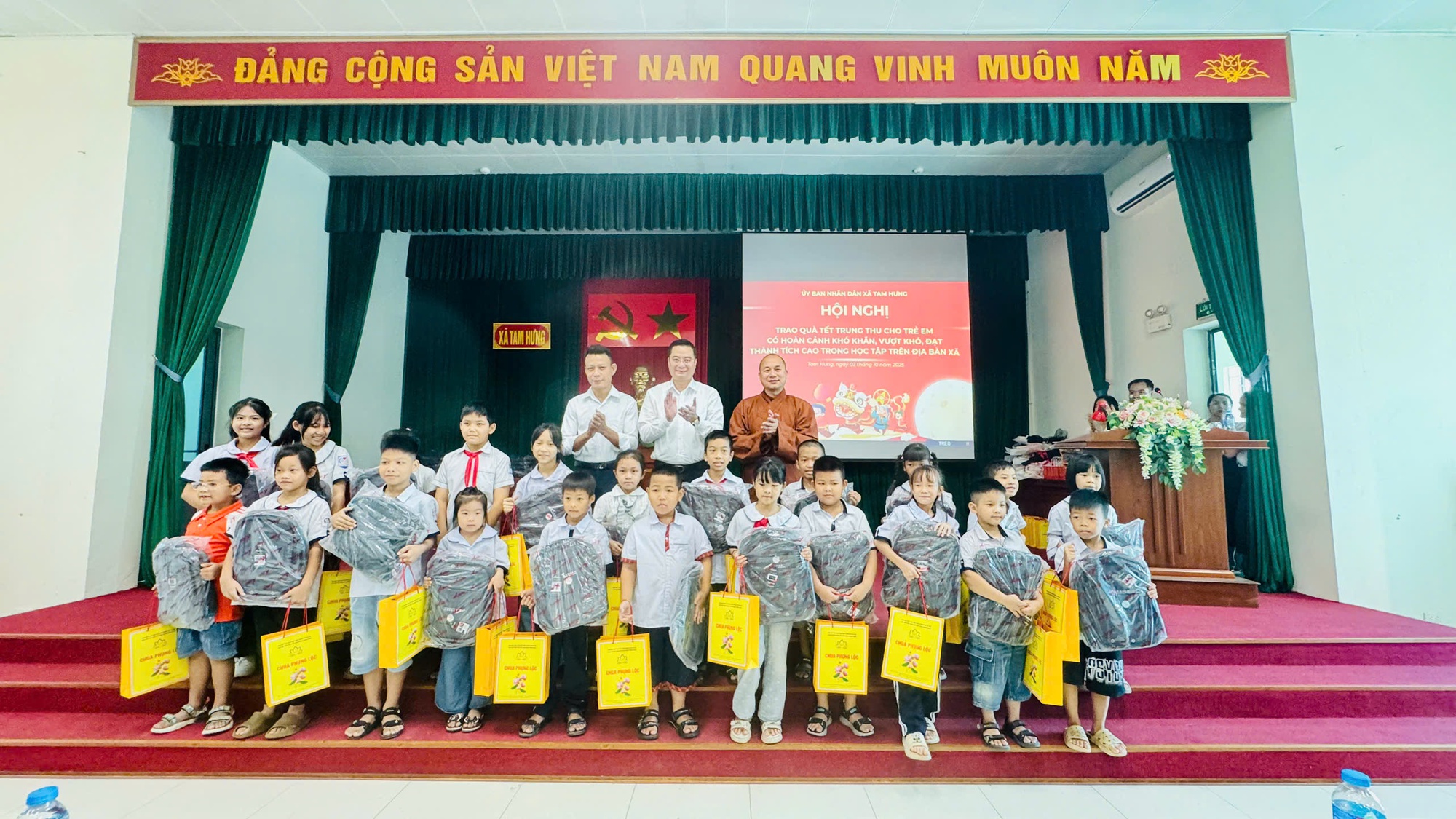 Xã Tam Hưng: Lan tỏa yêu thương, tiếp sức cho thiếu nhi mùa Trung thu