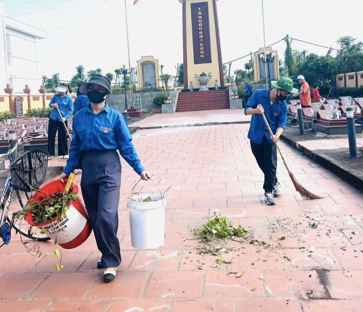 Tuổi trẻ Bình Minh lan tỏa tinh thần tri ân và hành động vì một tương lai xanh